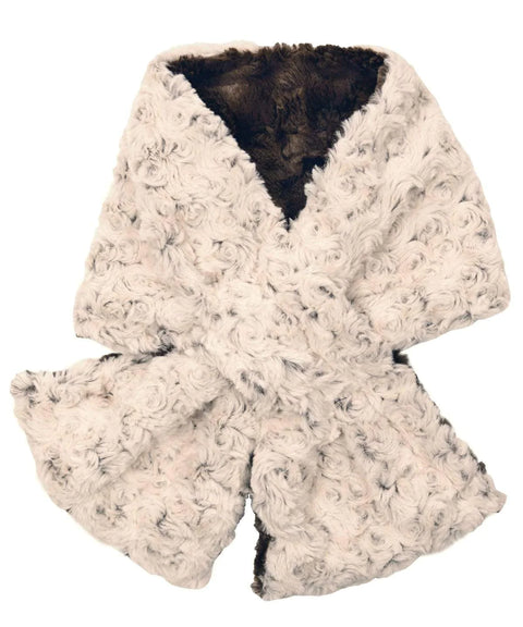 Pandemonium Faux Fur Pull Thru Scarf (Multiple Colors Available)