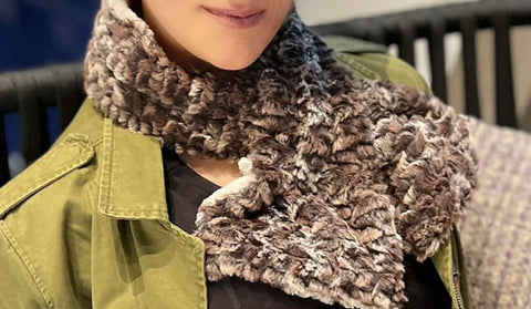 Pandemonium Cuddly Faux Fur Scarf - Multiple Colors Available