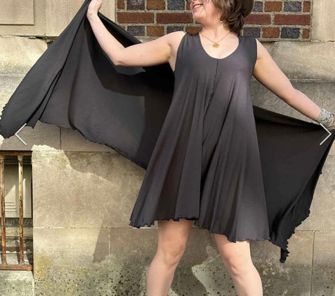 NEW Angelrox Dixie Dress Tissue Dusk
