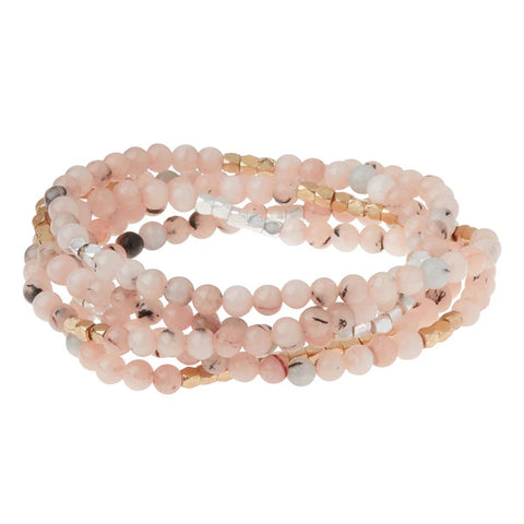 Scout Stone Wrap Morganite/Black Tourmaline - Stones of Divine Love & Protection