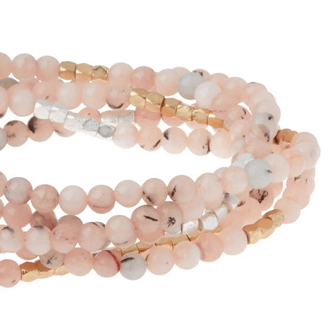 Scout Stone Wrap Morganite/Black Tourmaline - Stones of Divine Love & Protection