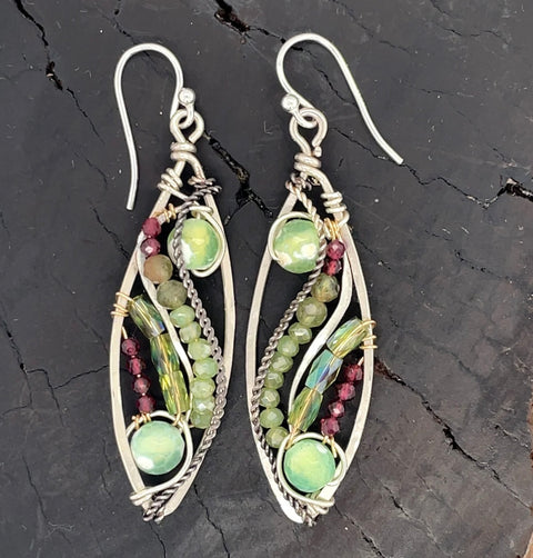 Art By Any Means Sprout Earrings