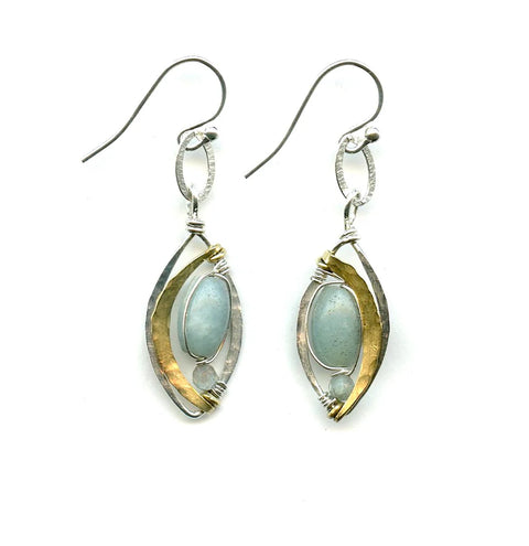 Art By Any Means Amazonite Earrings