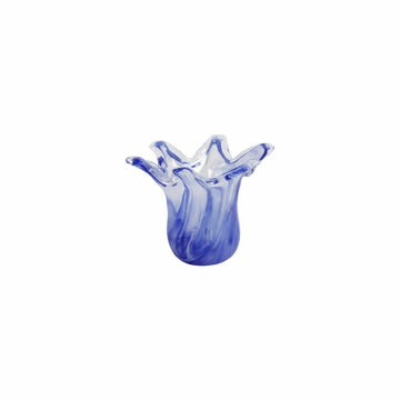 Vietri Onda Glass Cobalt Petite Vase