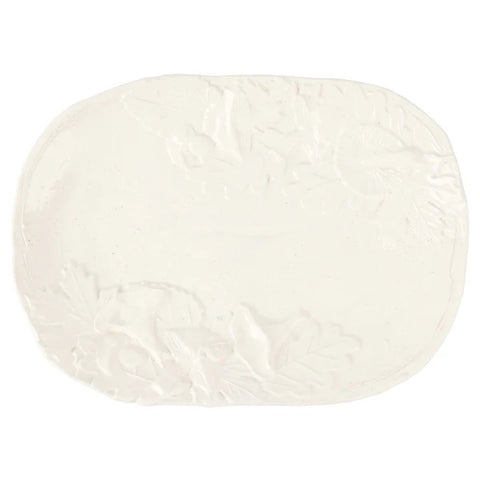 Vietri Autunno Figural Rectangular Platter