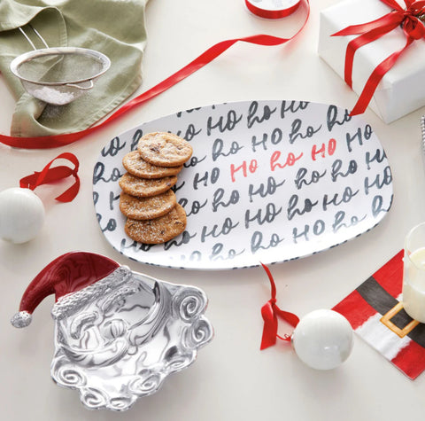 Mariposa Smiling Santa Candy Dish