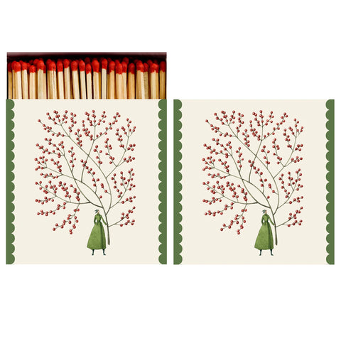Hester & Cook Red Berries Matches - Box of 60