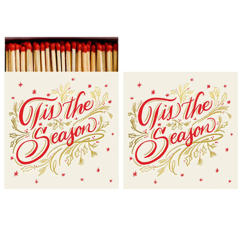 Hester & Cook Tis the Season Matches - Box of 60