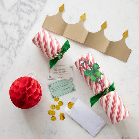 Hester & Cook Red Plaid Crackers