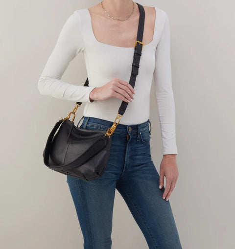 Hobo ADVANCE Shoulder Bag - Black