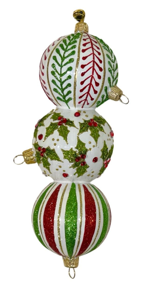 JingleNog Holiday Trio Ornament