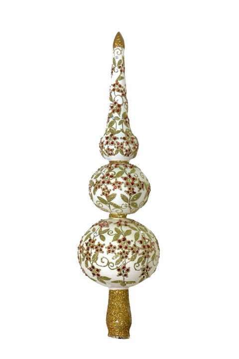 JingleNog Lucie Topped Tree Topper