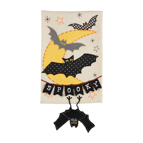 Mudpie Bats Dangle Leg Towel