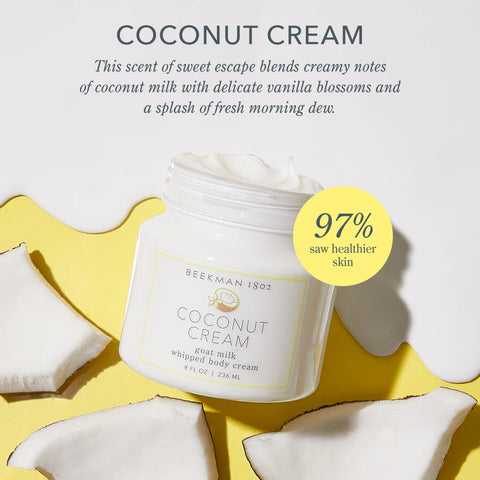 Beekman 1802 Coconut Cream Whipped Body Cream 8 fl oz