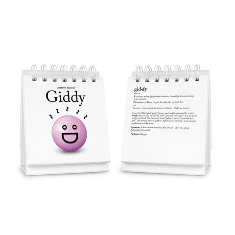 Fred & Friends The Daily Mood Desktop Flipchart