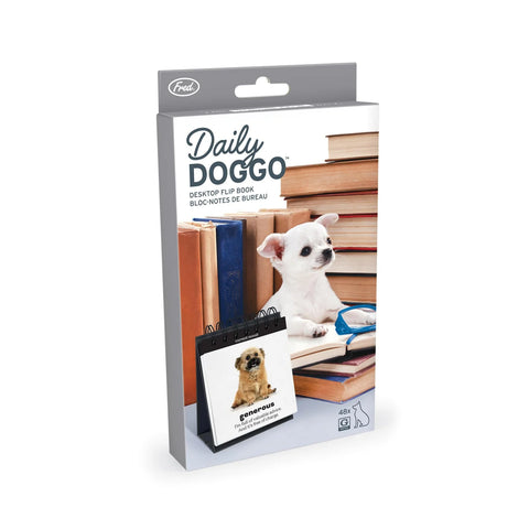 Fred & Friends Daily Doggo Desktop Flipchart