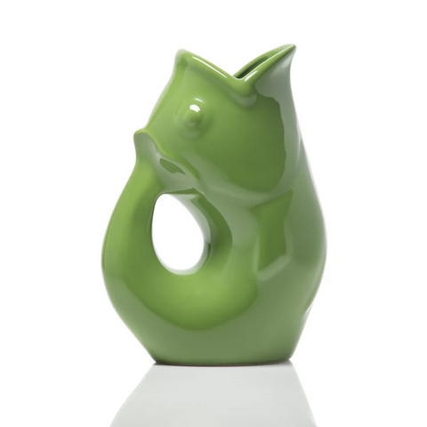 GurglePot Gurgling Fish Water Pitcher Moss
