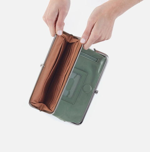 Hobo LAUREN Clutch/Wallet Jade