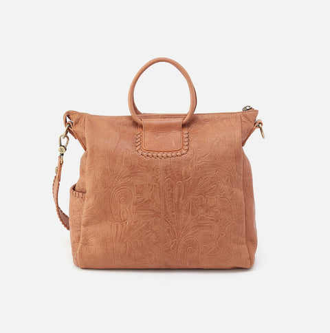 Hobo SHEILA Large Satchel - Saddle Embossed