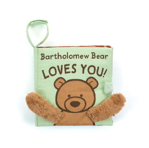 JELLYCAT BARTHOLOMEW BEAR LOVES YOU BOOK