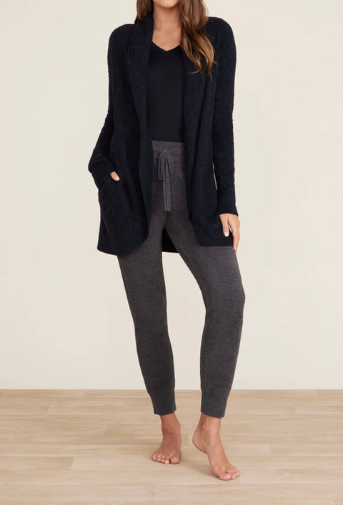 Barefoot Dreams CozyChic Lite® Circle Cardi - Black