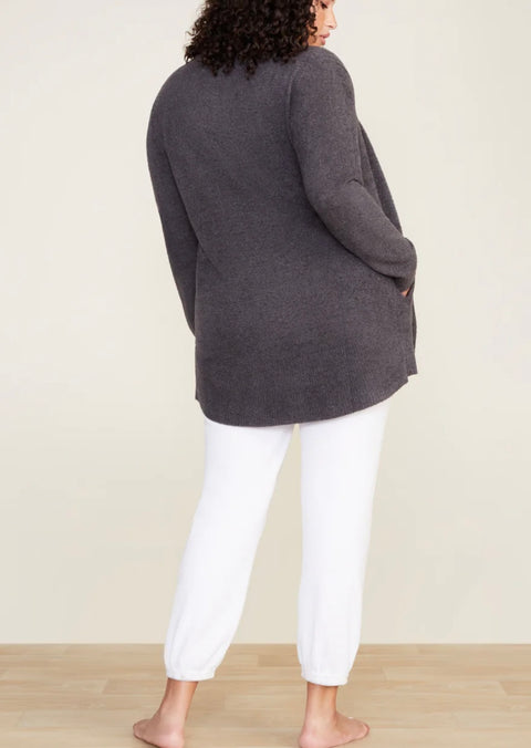 Barefoot Dreams CozyChic Lite® Circle Cardi - Carbon