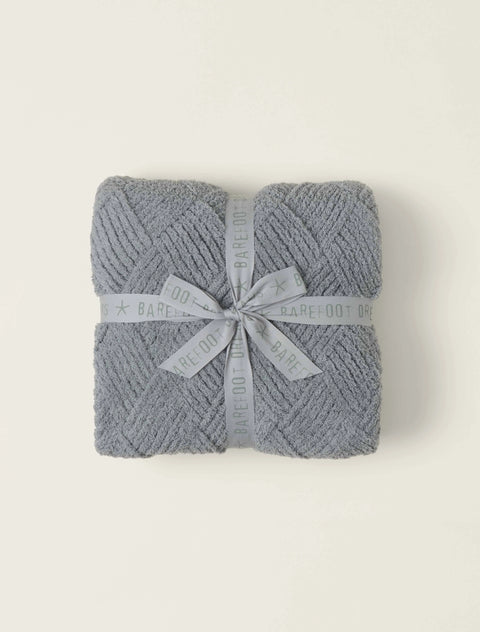 Barefoot Dreams CozyChic® Diamond Weave Blanket - Multiple Colors Available