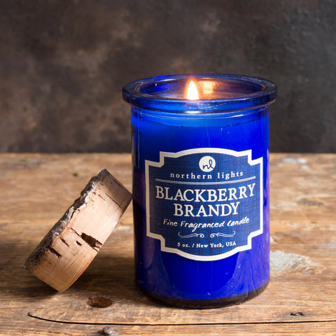 Northern Lights Blackberry Brandy Jar Candle