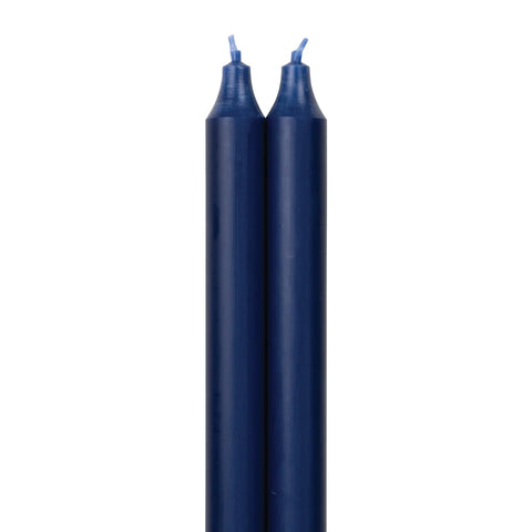 Northern Lights 12" Tapers Midnight Blue - 2 Pack