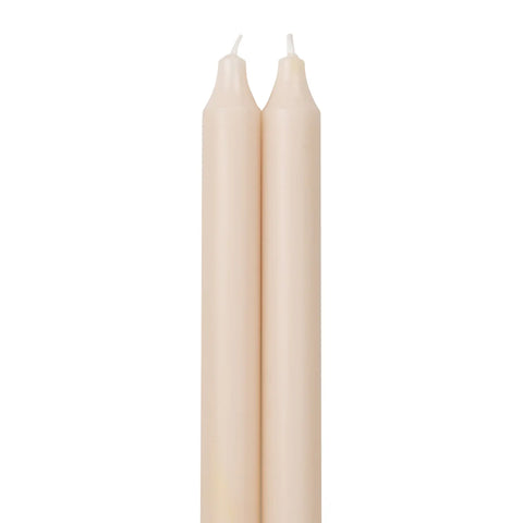 Northern Lights 12" Tapers Cream - 2 Pack
