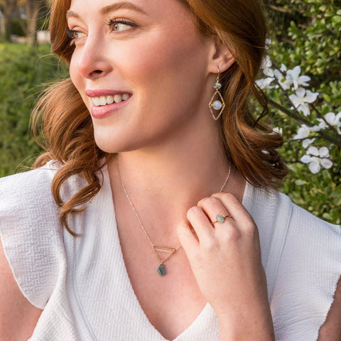 Laura J Royal Bloom Earrings