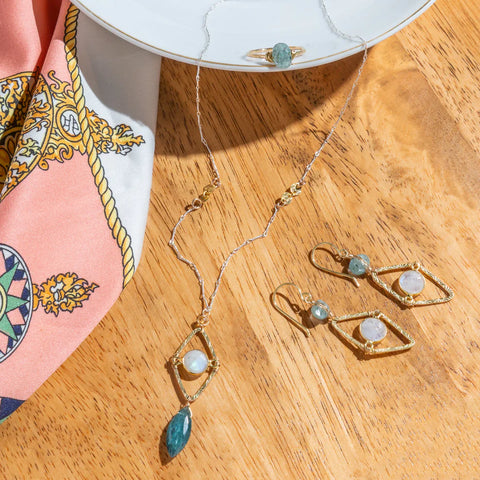 Laura J Royal Bloom Earrings