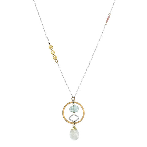 Laura J Gemstone Harmony Necklace