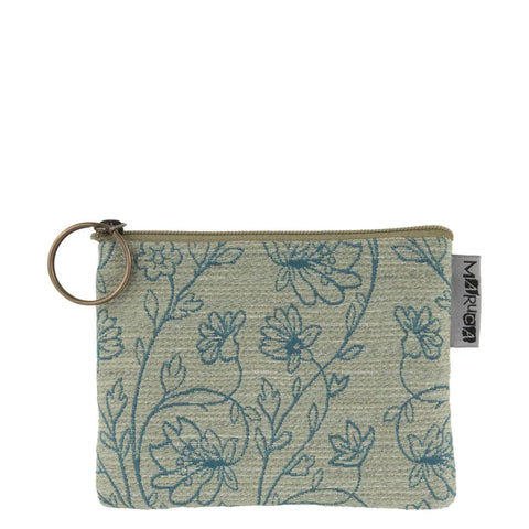 Maruca Coin Purse Filigree Teal