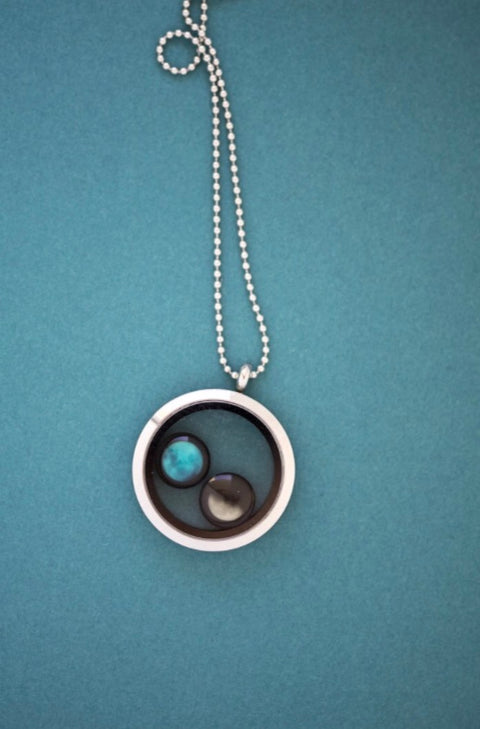 Moonglow Lovers in a Locket
