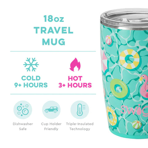 Swig Lazy River Travel Mug 18oz