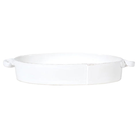 Vietri White Lastra Four Piece Bakeware Set