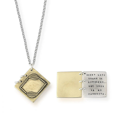 Kathy Bransfield “Every Love Story” Necklace