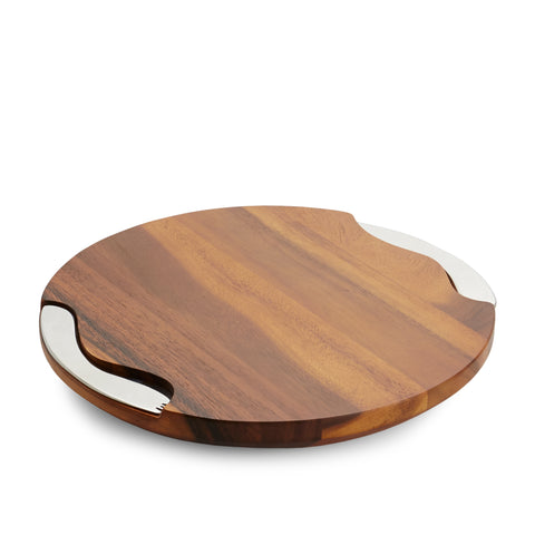 Nambe’ Cheese Block with Knife and Spreader