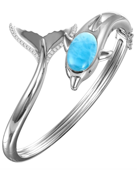 Alamea Larimar Dolphin Bracelet