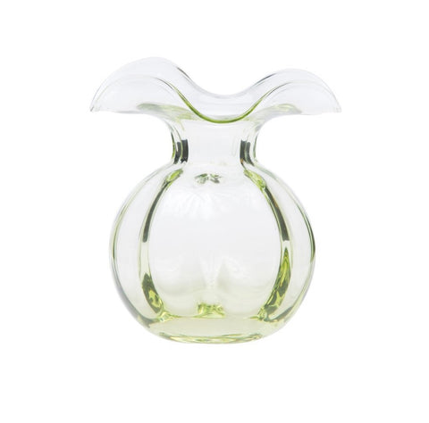 Vietri Hibiscus Bud Vase Green