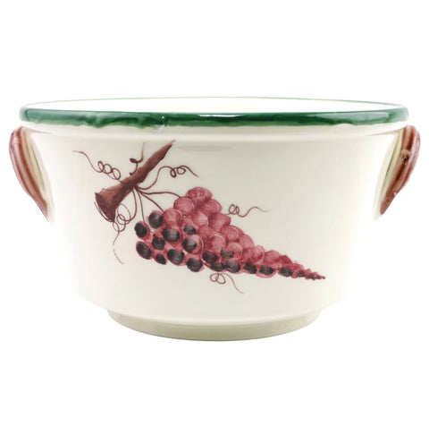 Vietri Old St. Nick Celebration Bucket with Grapes
