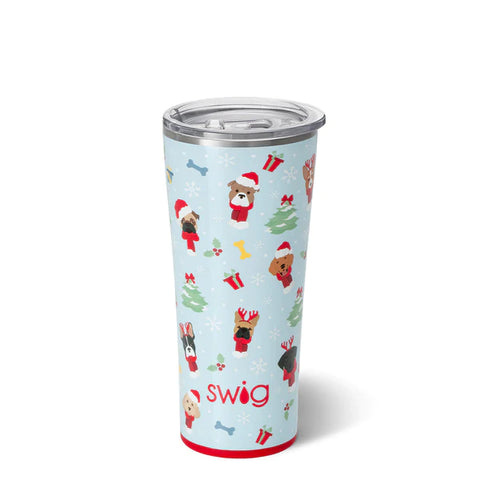 Swig Stemless Santa Paws Tumbler (22oz)