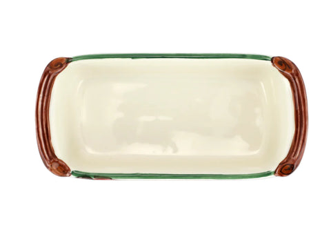 Vietri Old St. Nick Loaf Pan