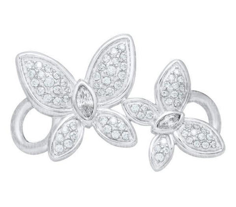 LeStage Brilliant White Butterfly Clasp