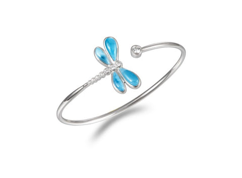 Alamea Larimar Dragonfly Bracelet