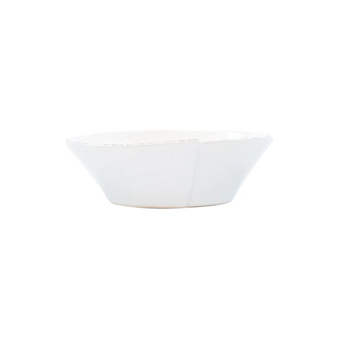 Vietri White Lastra Four Piece Serving Bowls Set