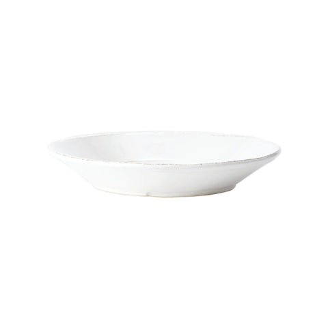 Vietri White Lastra Four Piece Place Setting