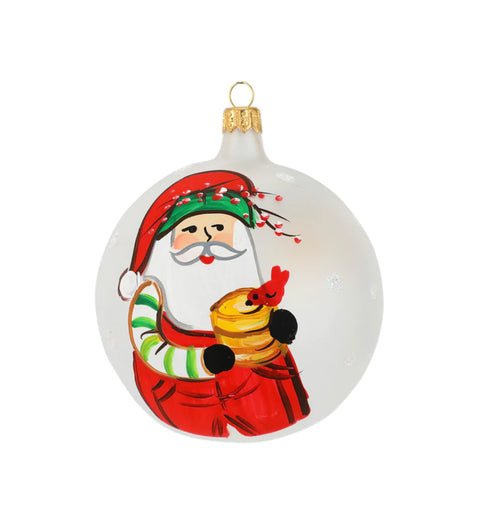 Vietri Old St. Nick Beekeeper Ornament