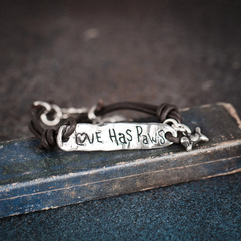 Island Cowgirl Love Has Paws Bracelet